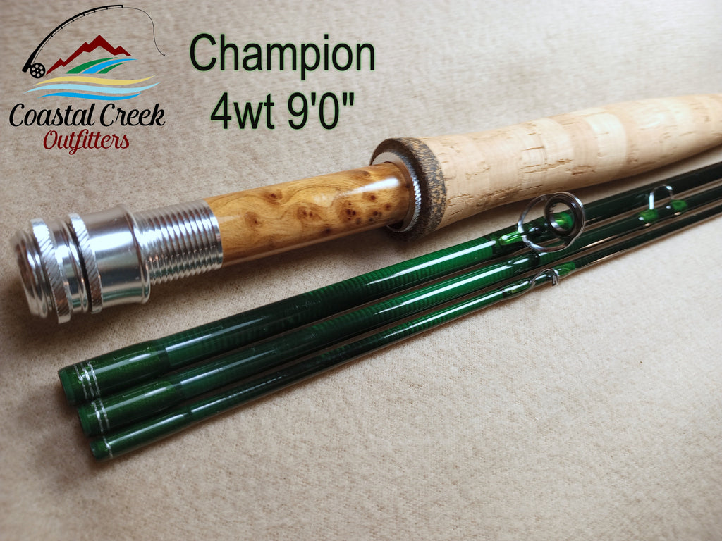CCO Champion 4 Weight, 9 Foot – Coastal Creek Outfitters