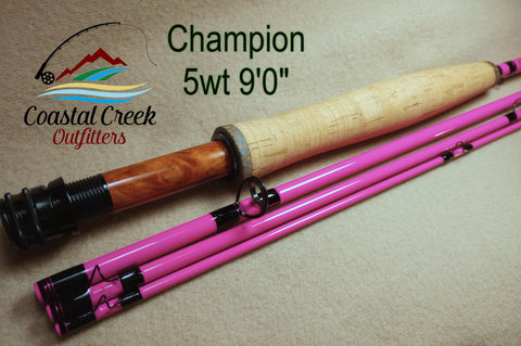 CCO Champion 5 Weight, 9 Foot, Pink