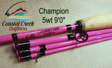 CCO Champion 5 Weight, 9 Foot, Pink