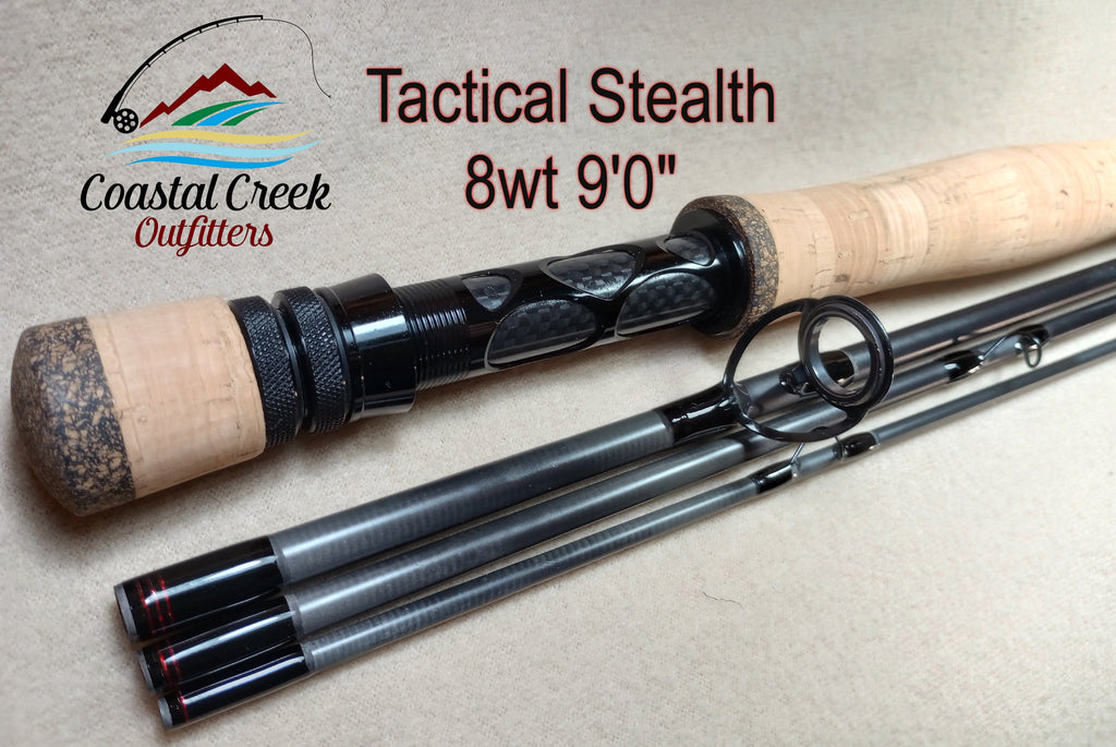 creek fly fishing rod Tactical Stealth 8 Weight, 9 Foot – Coastal Creek Outfitters